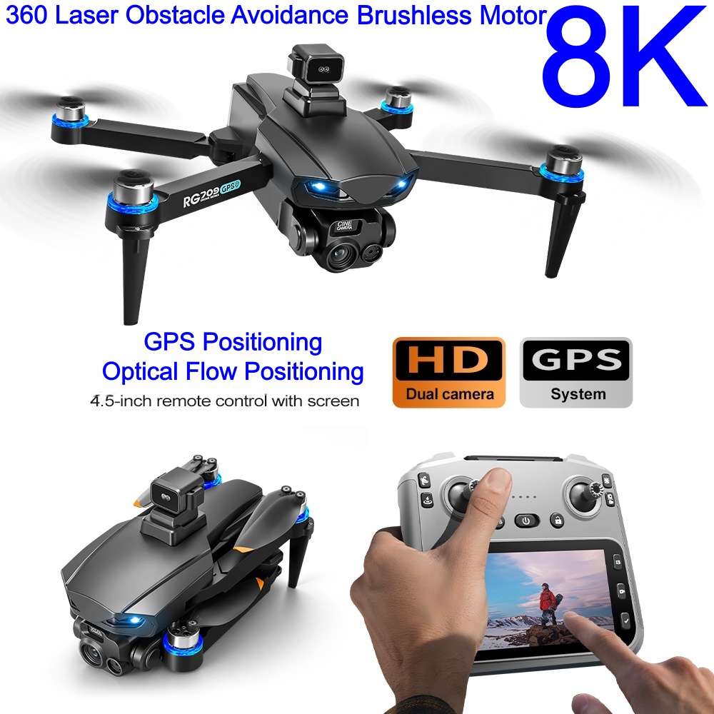 Drone Controller Screen - طائرة بدون طيار جديدة 8K مع