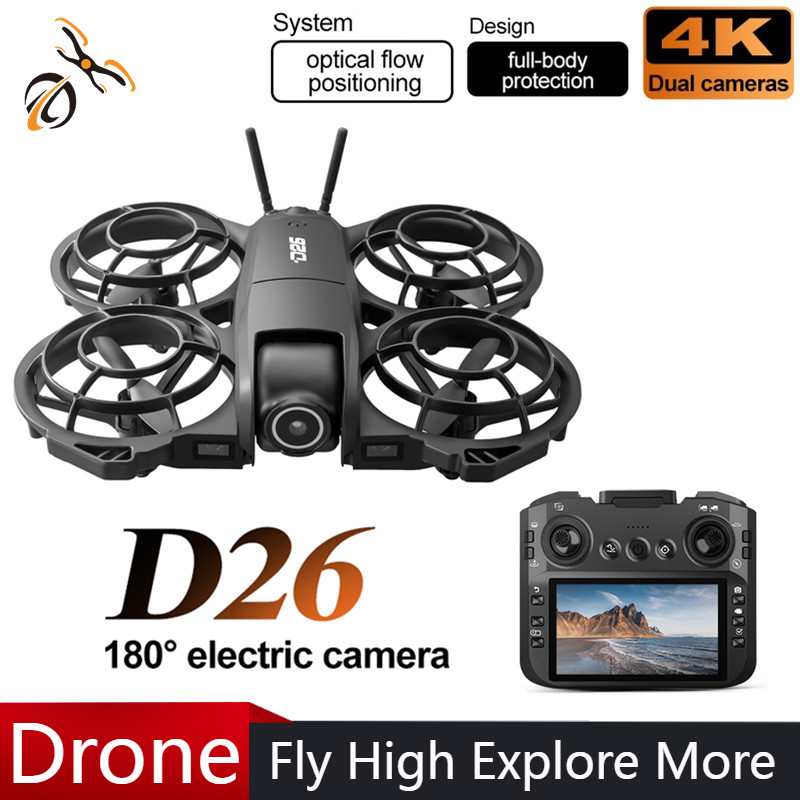 طائرة بدون طيار D26 بدقة 4K لل - مراجعة Drone Battery Adapter وسعره